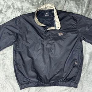 Ahead Authentics Golf Pullover New Albany Country Club Windbreaker Size Medium